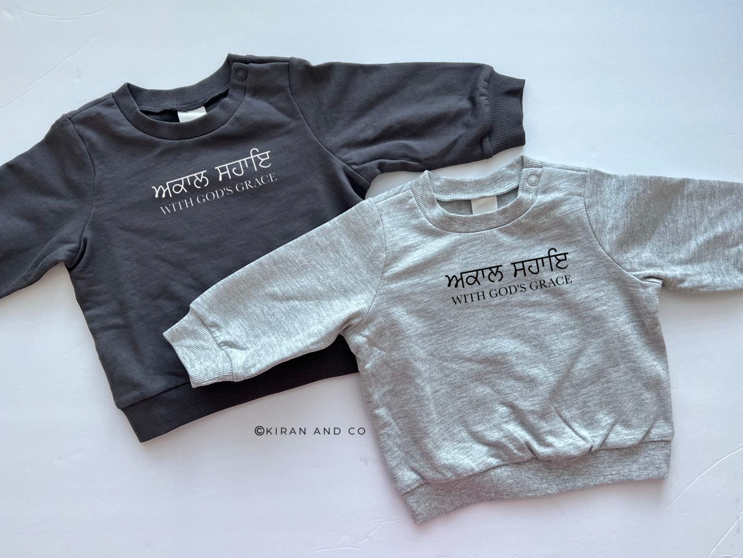 With God's Grace Baby Sweatshirt