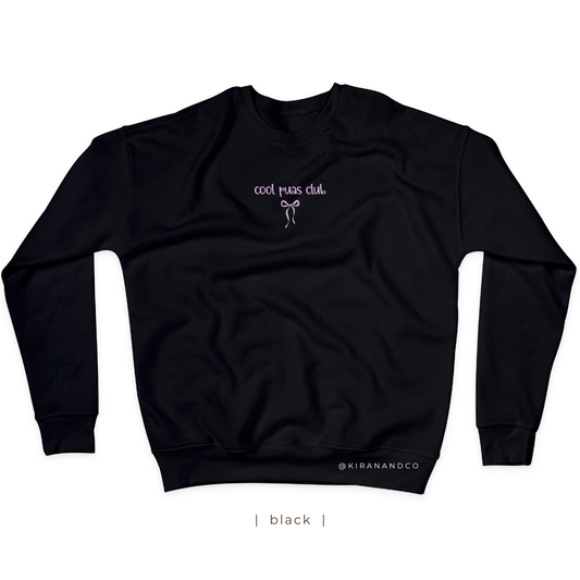 Cool Puas Club Bow Sweatshirt