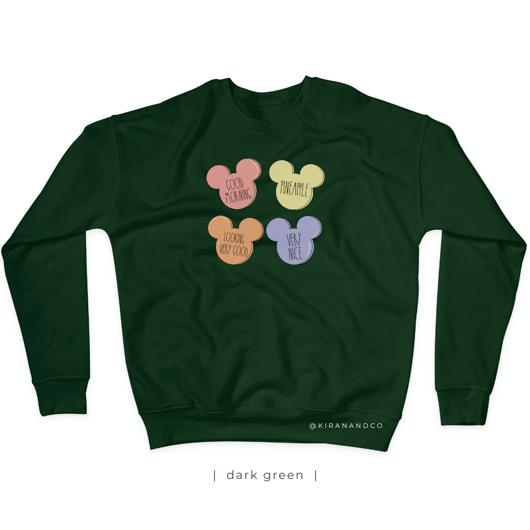 Good Morning Pineapple Sweatshirt