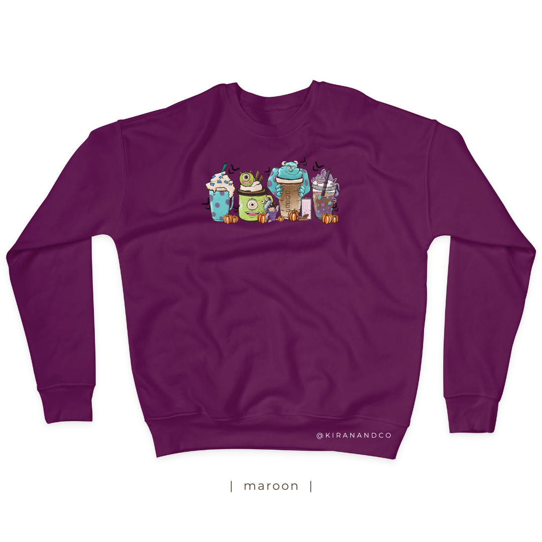 Monsters Inc Fall Cups Sweatshirt