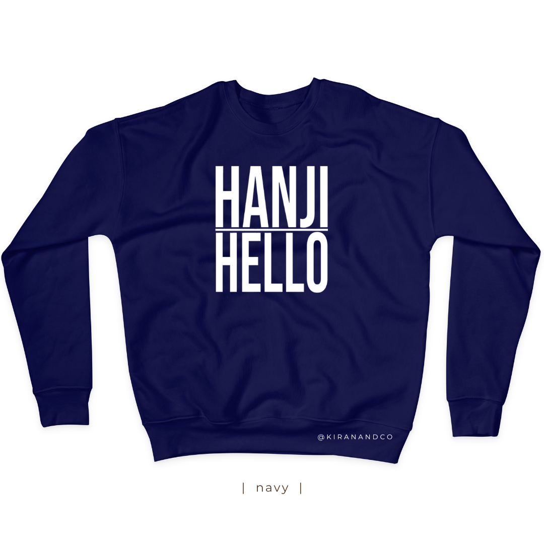 Hanji Hello Sweatshirt
