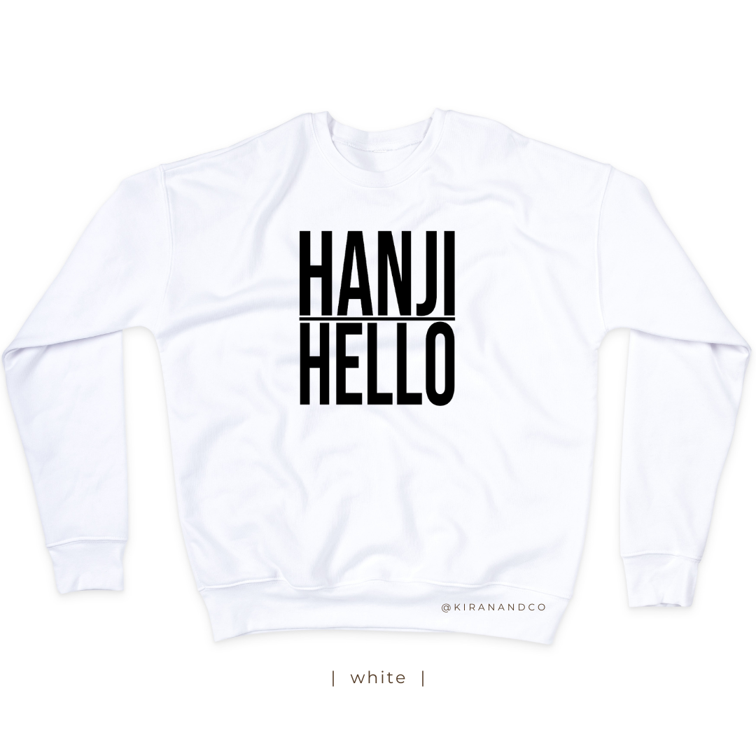 Hanji Hello Sweatshirt