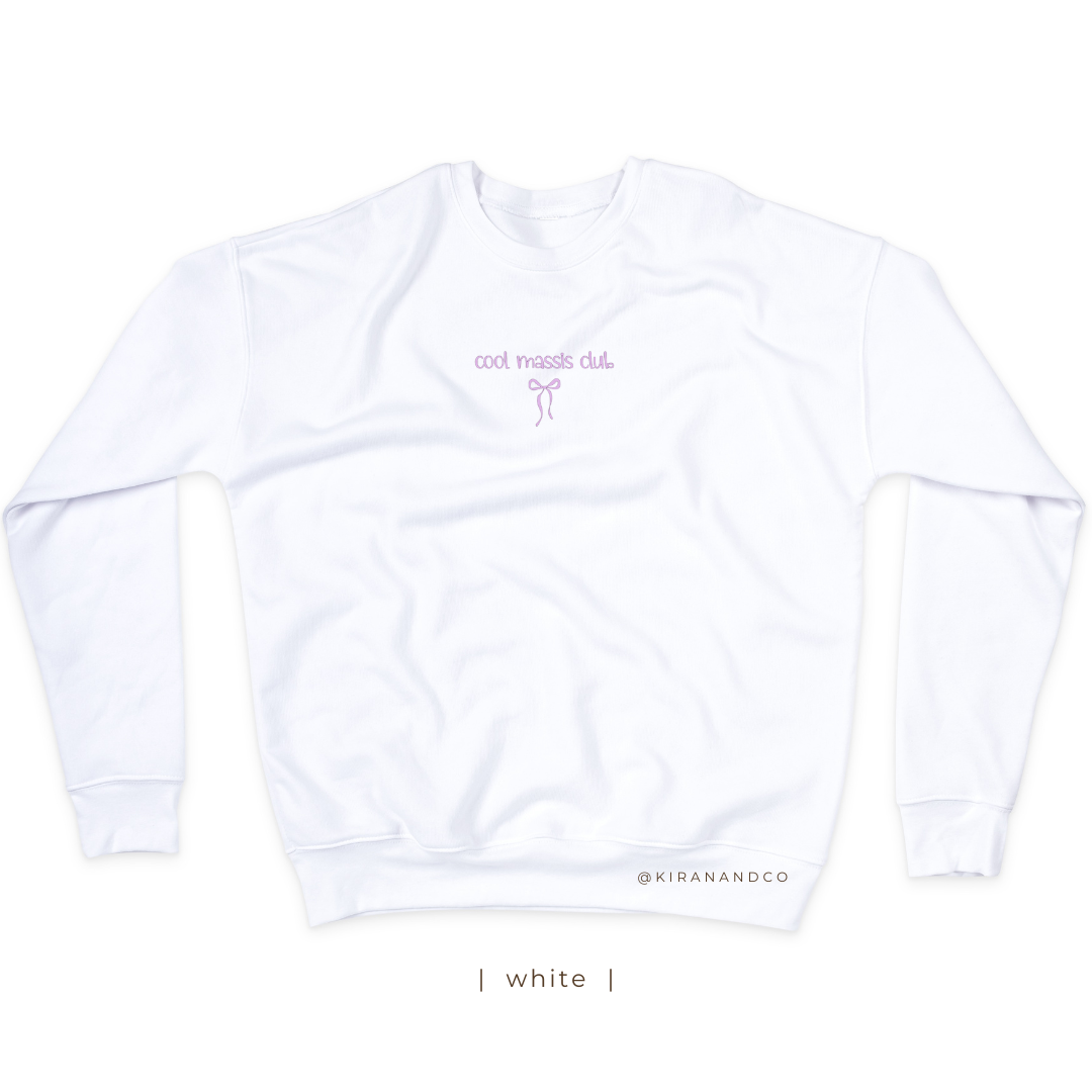 Cool Massis Club Bow Sweatshirt