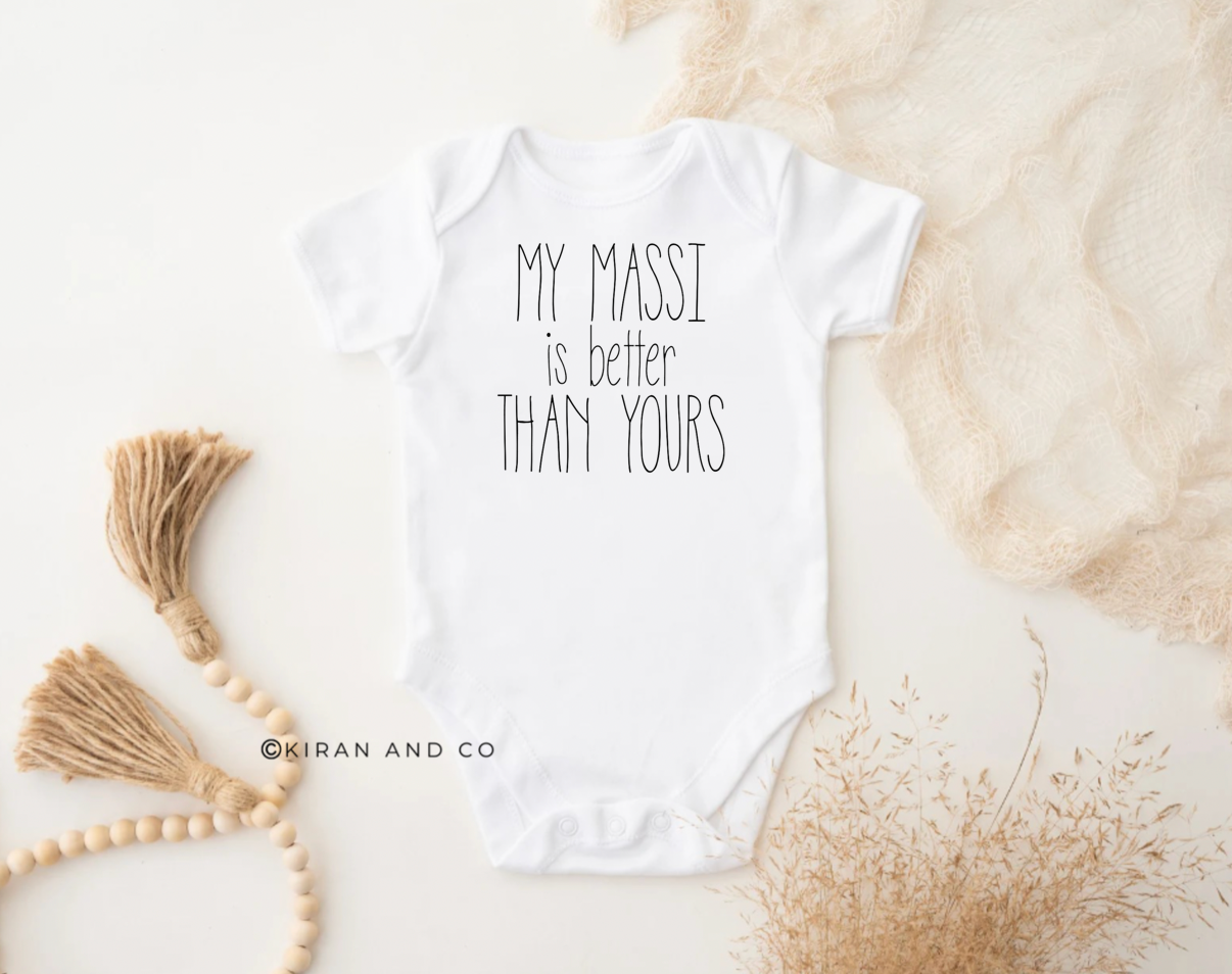 My Massi Is Better Than Yours Bodysuit