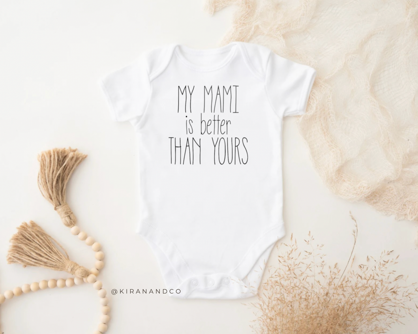 My Mami Is Better Than Yours Bodysuit