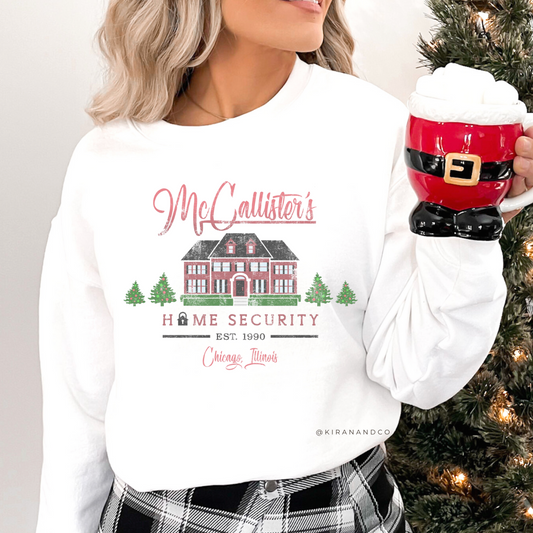 McCallister's Home Security Sweatshirt