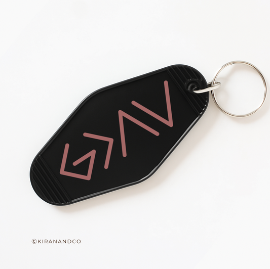 God Is Greater Than The Highs And Lows Keychain