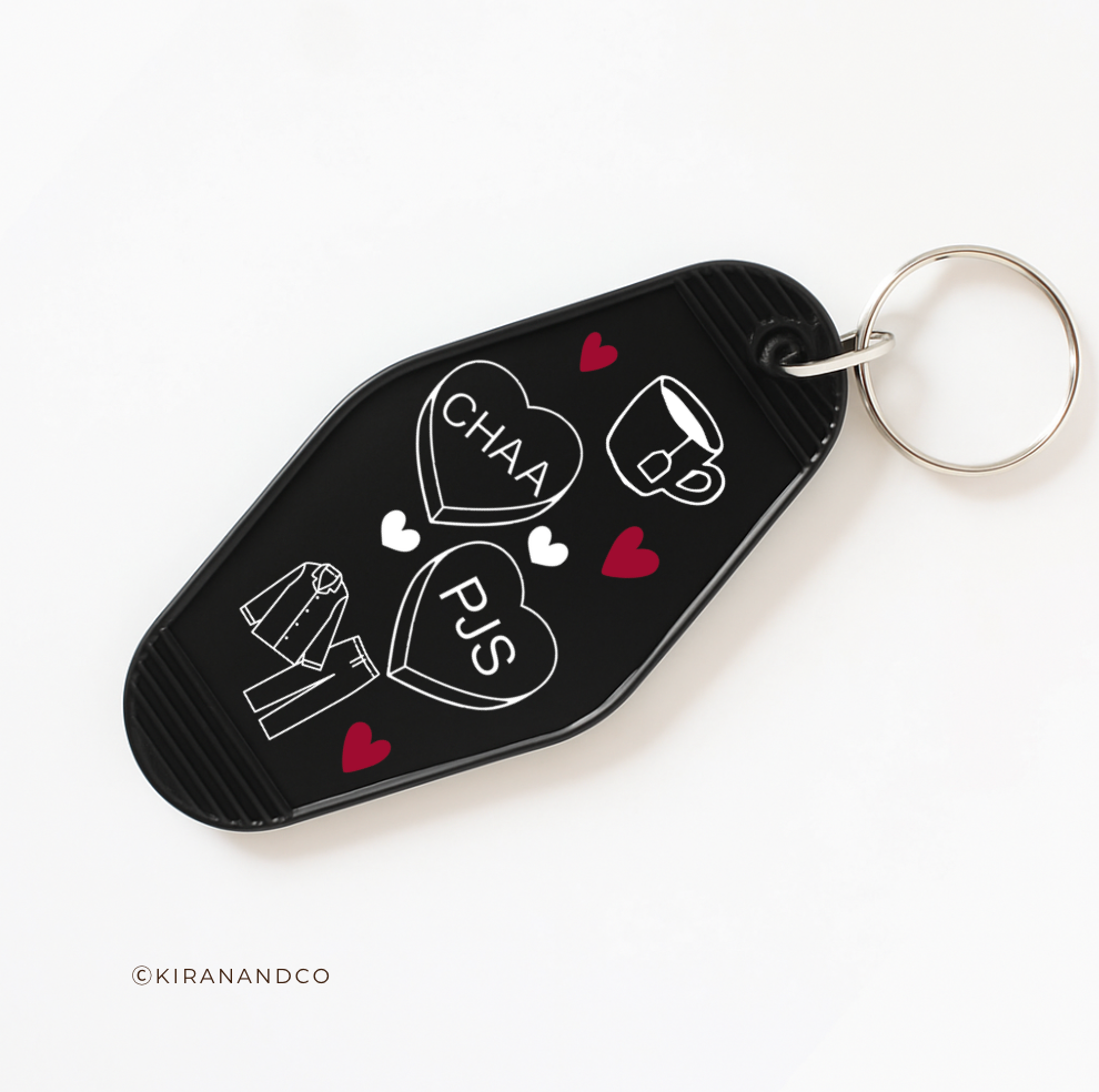 Chaa And Pjs Keychain
