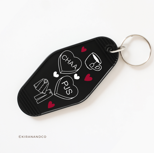 Chaa And Pjs Keychain