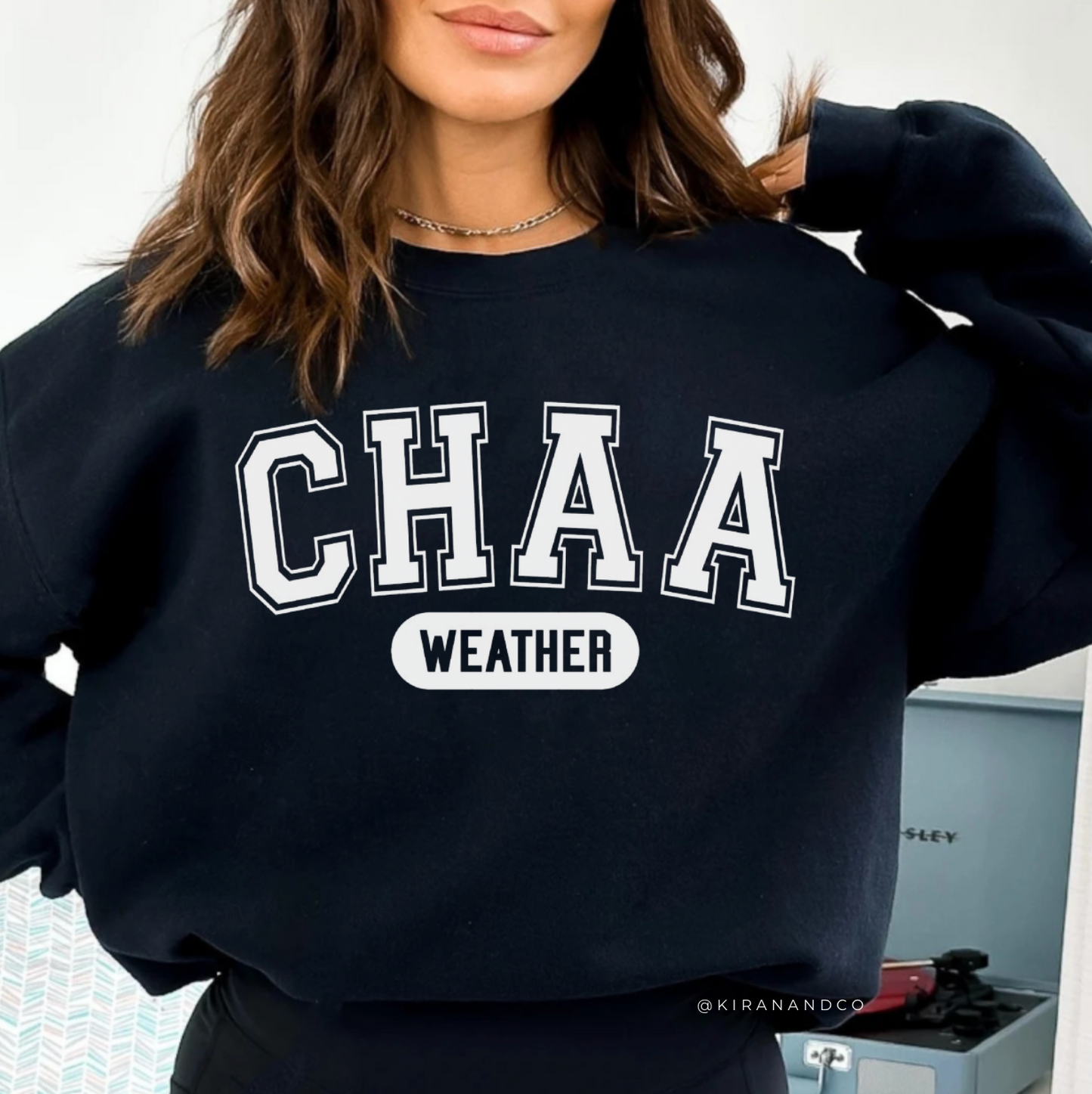 Chaa Weather Varsity Sweatshirt