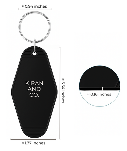 Kiran And Co. Keychain