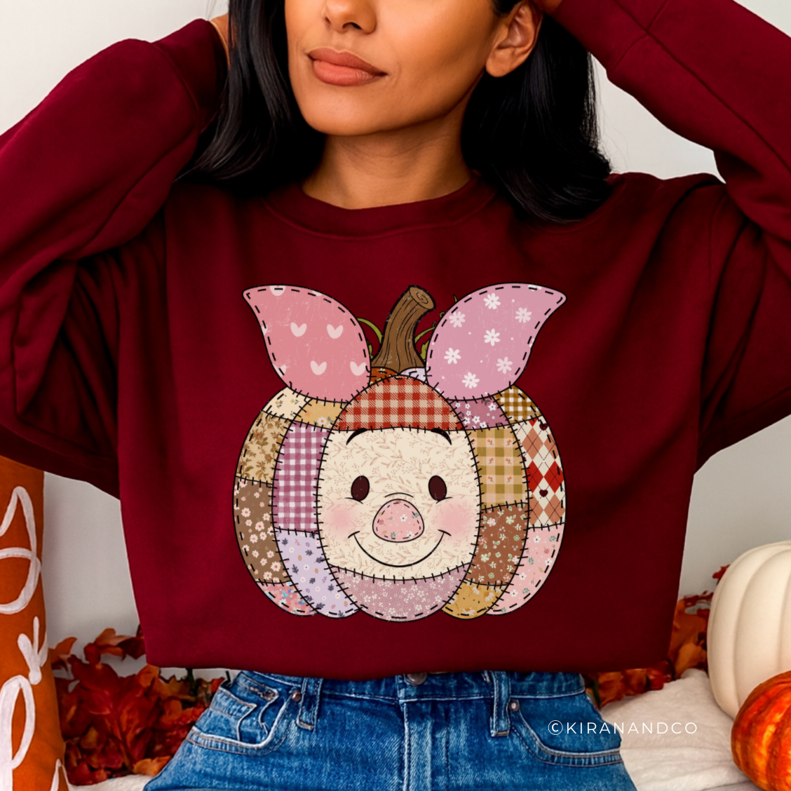 Piglet Patch Sweatshirt