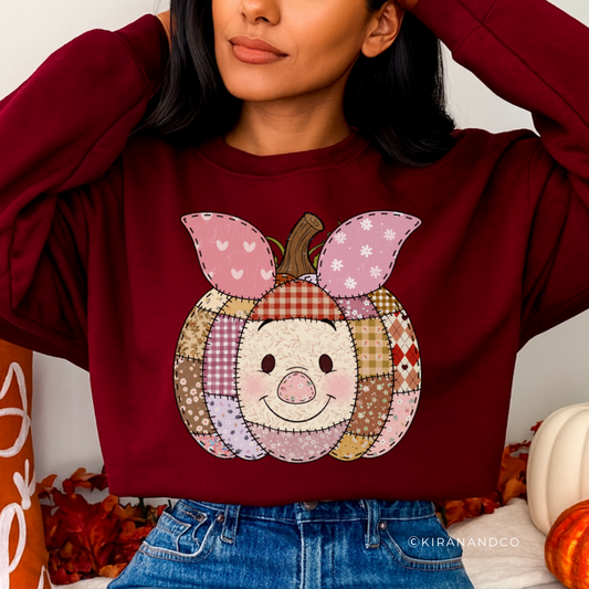 Piglet Patch Sweatshirt