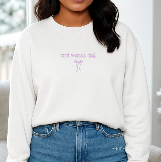 Cool Massis Club Bow Sweatshirt