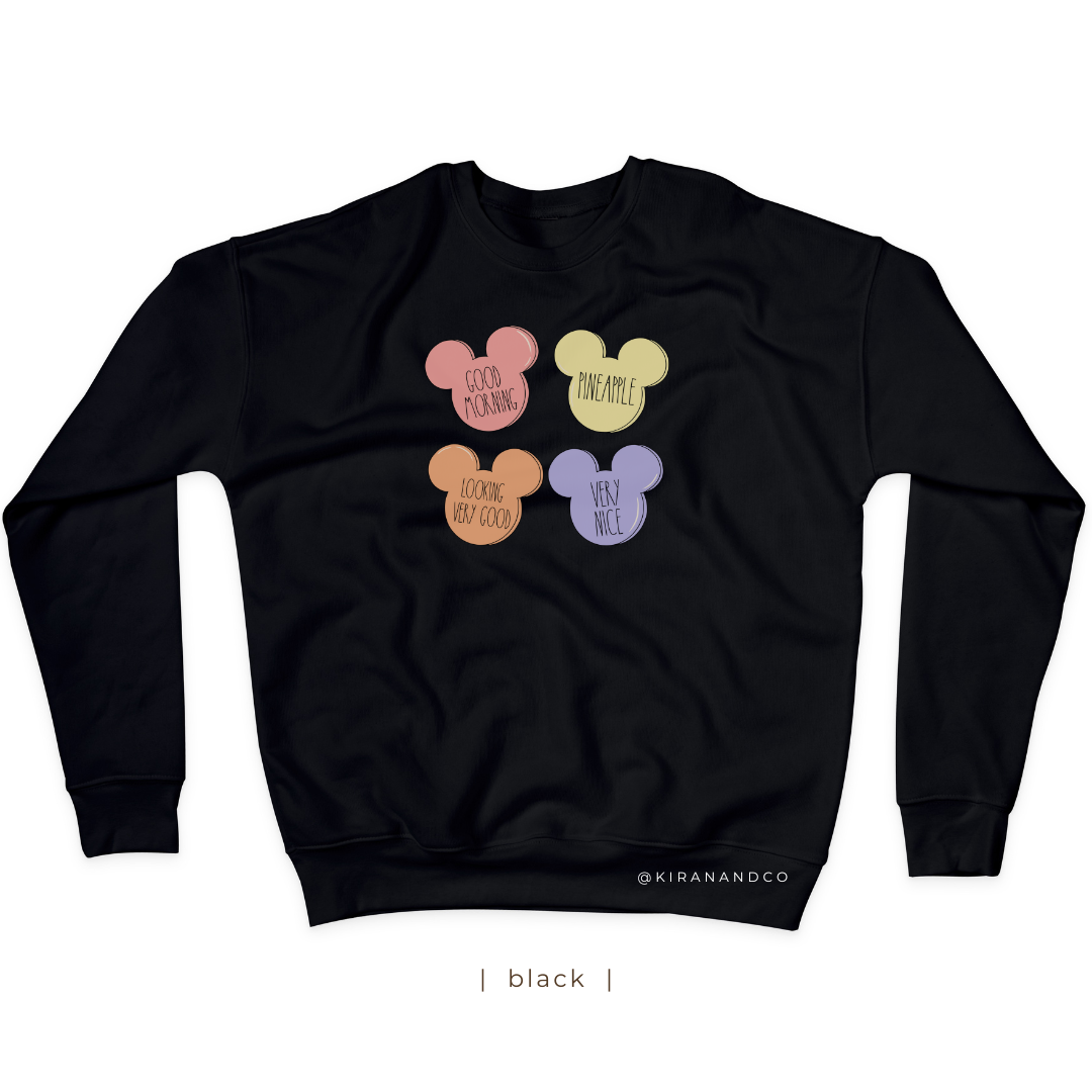 Good Morning Pineapple Sweatshirt