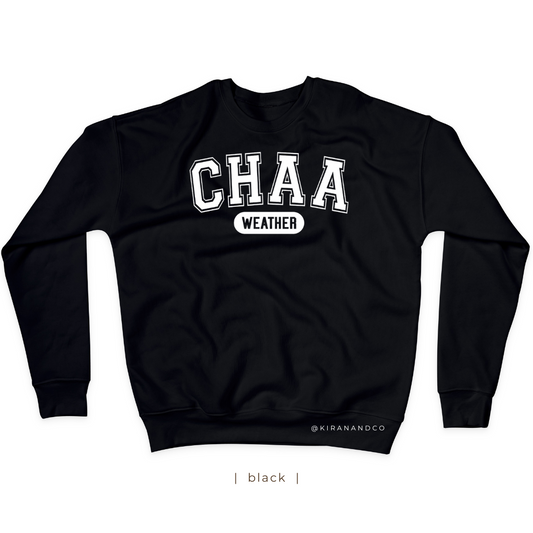 Chaa Weather Varsity Sweatshirt