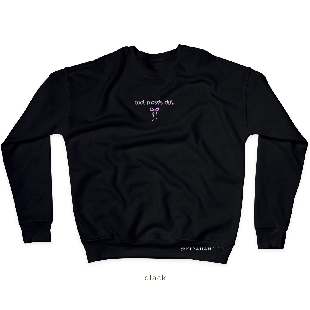 Cool Massis Club Bow Sweatshirt