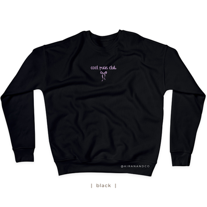 Cool Puas Club Bow Sweatshirt