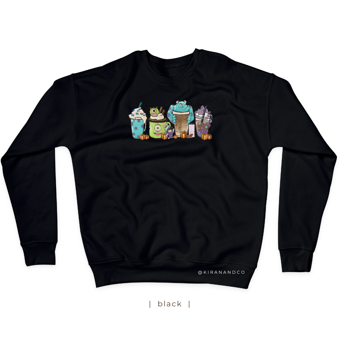Monsters Inc Fall Cups Sweatshirt
