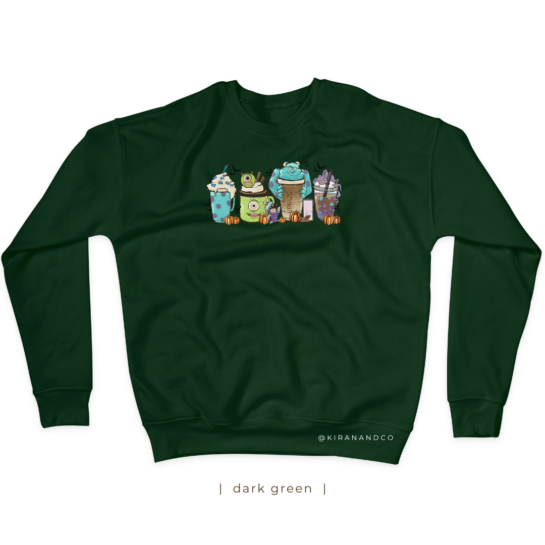 Monsters Inc Fall Cups Sweatshirt