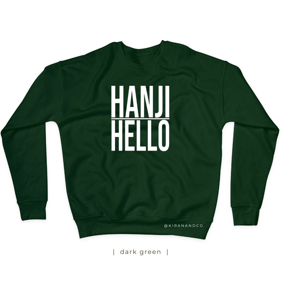 Hanji Hello Sweatshirt