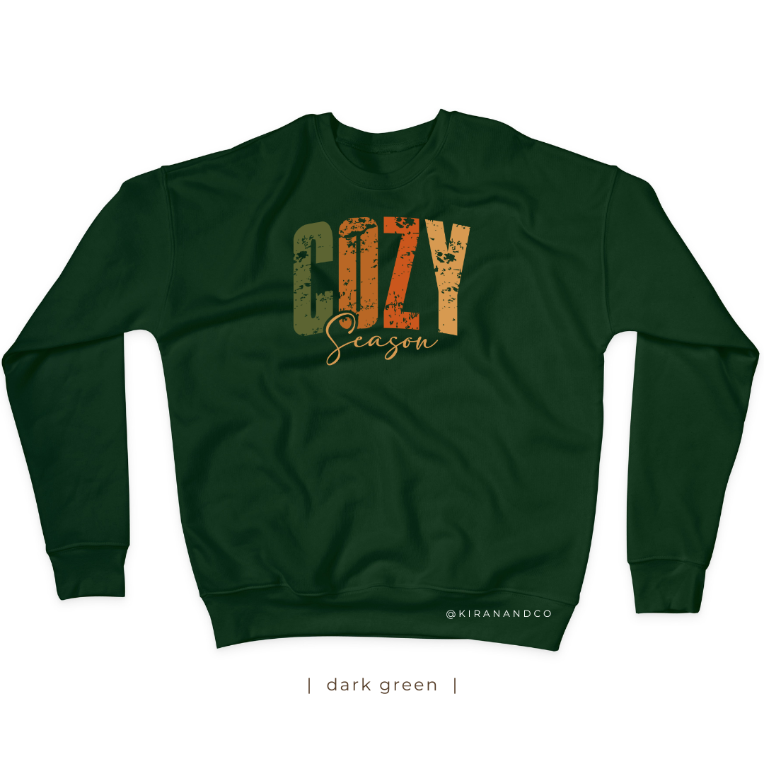Cozy Season Distressed Sweatshirt