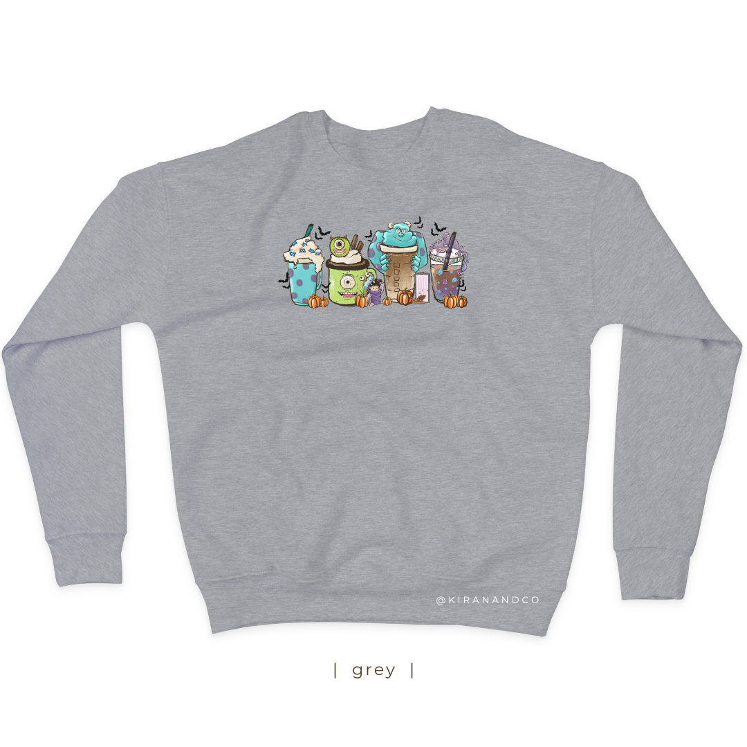 Monsters Inc Fall Cups Sweatshirt