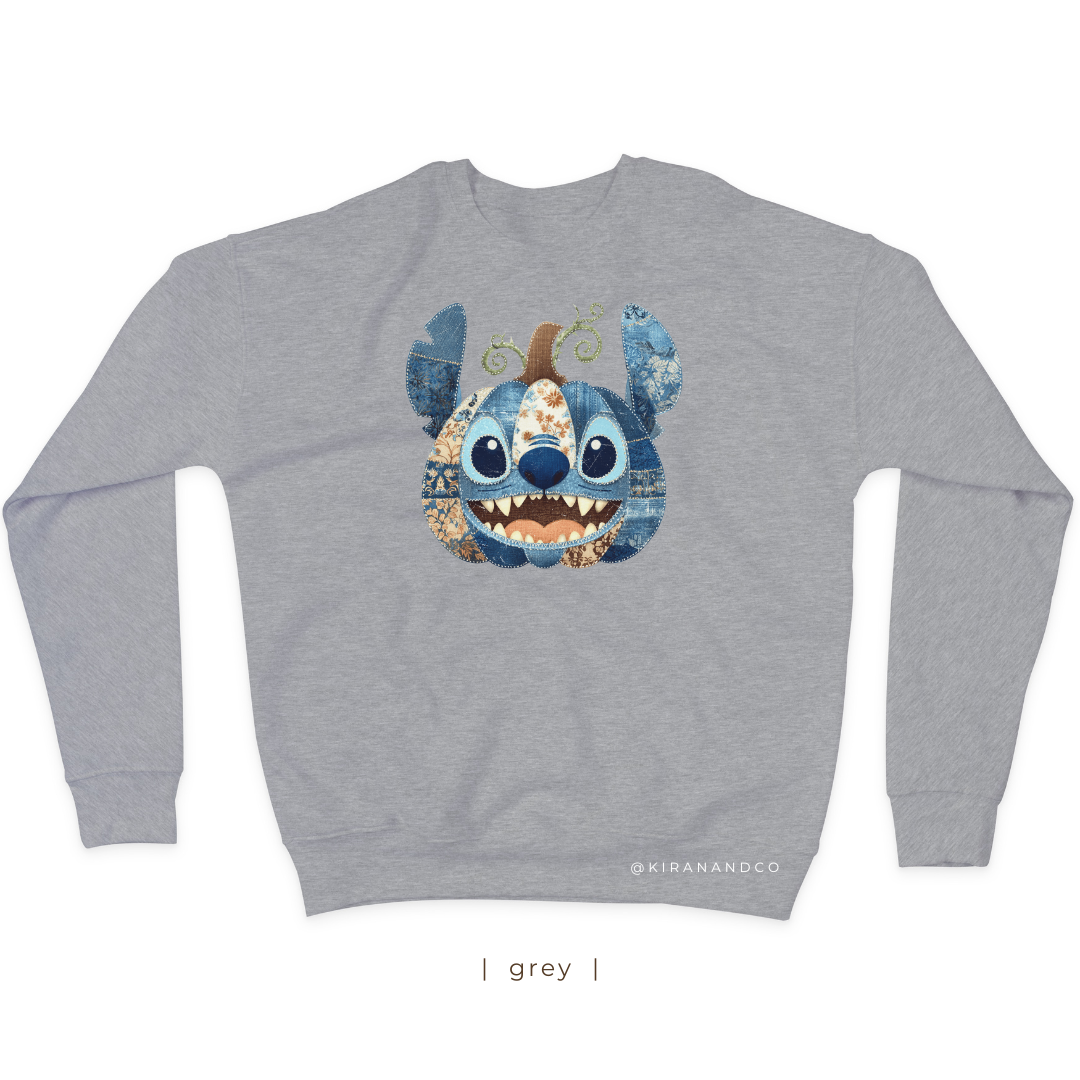 Stitch Patch Sweatshirt