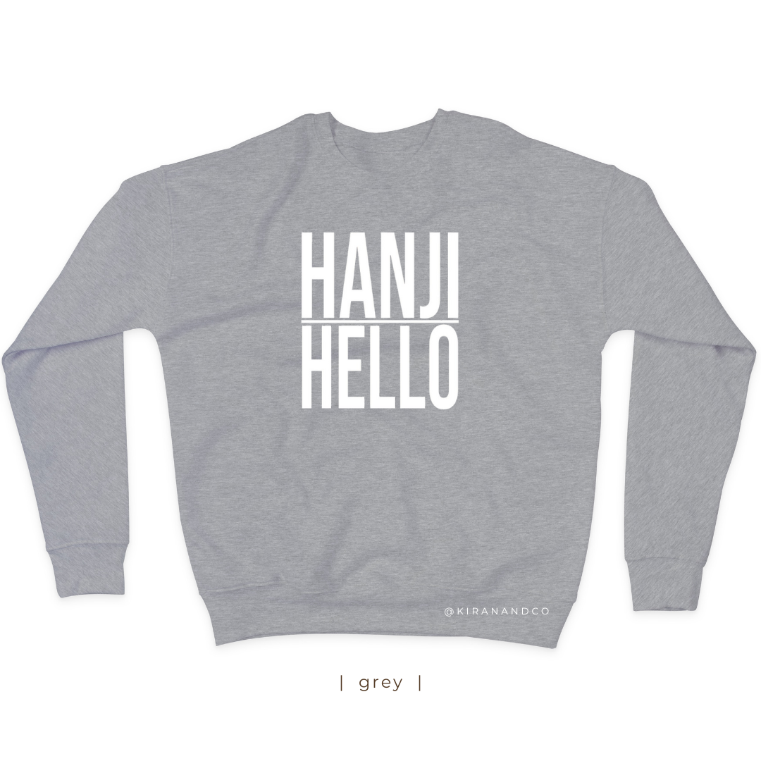 Hanji Hello Sweatshirt