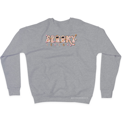 Spooky Season Flora Sweatshirt