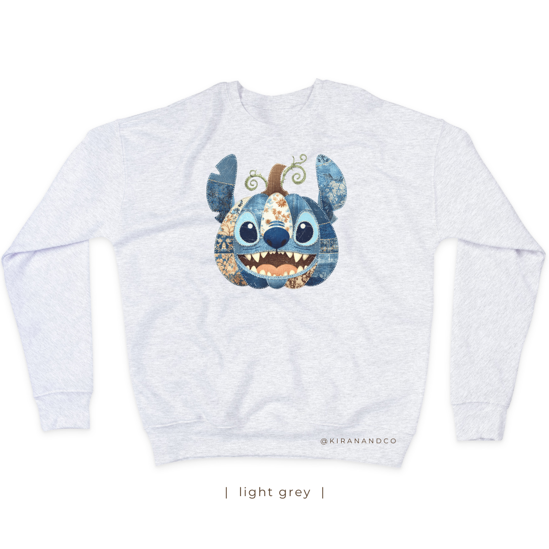 Stitch Patch Sweatshirt