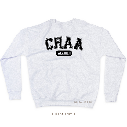 Chaa Weather Varsity Sweatshirt