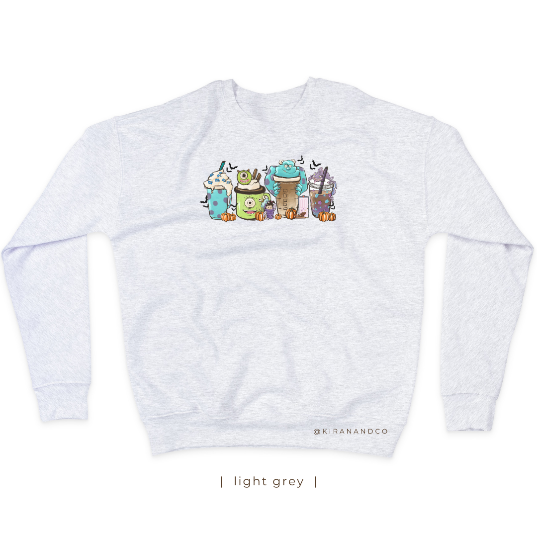 Monsters Inc Fall Cups Sweatshirt