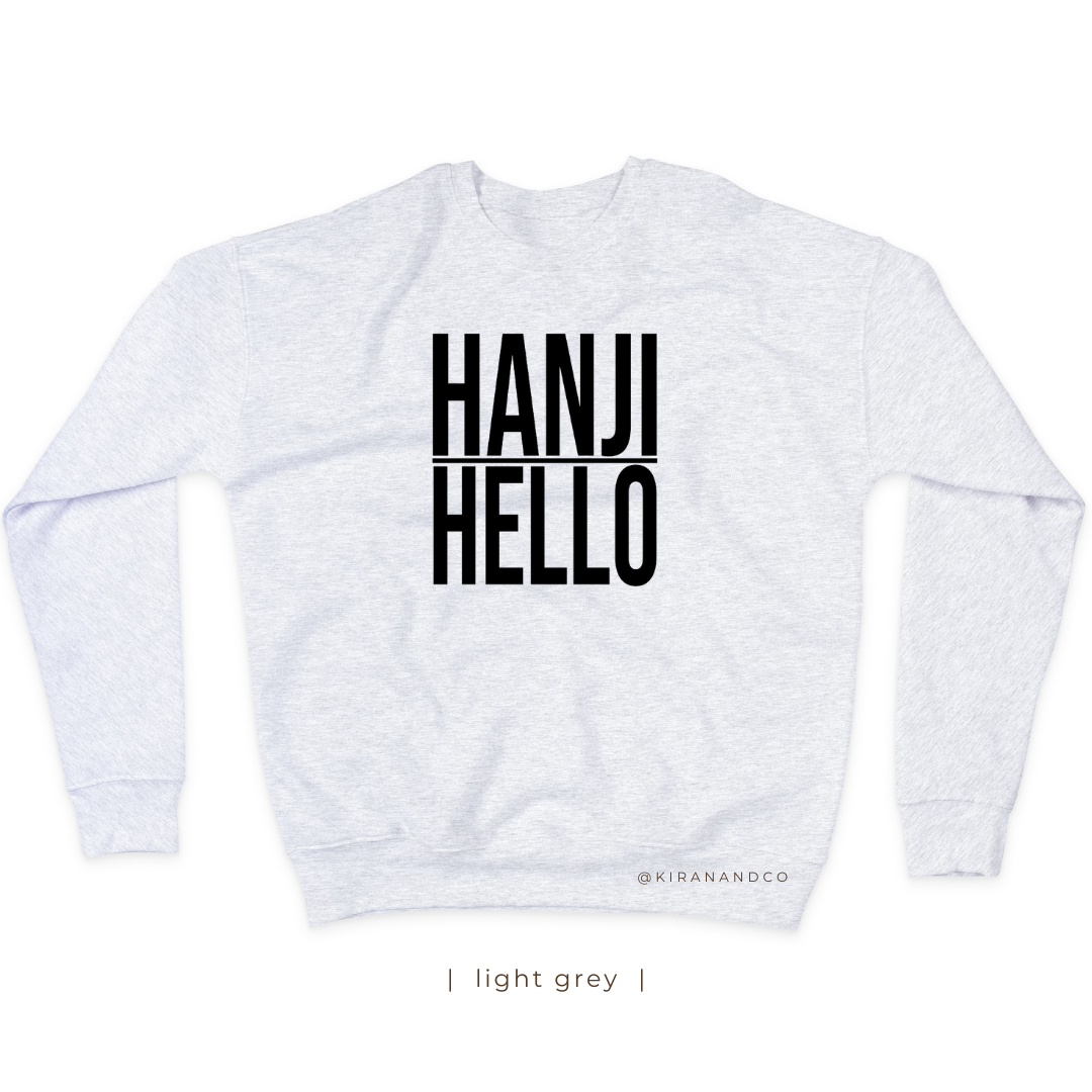 Hanji Hello Sweatshirt