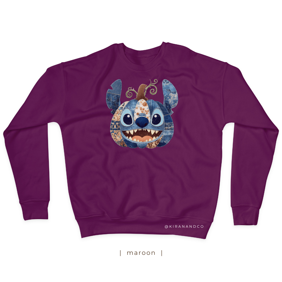 Stitch Patch Sweatshirt