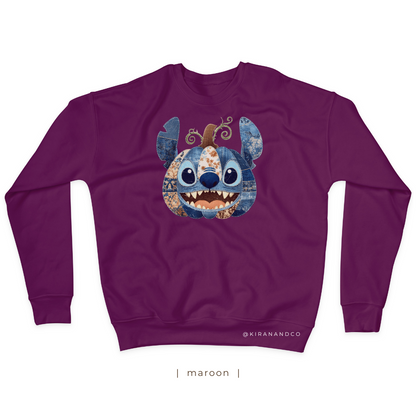 Stitch Patch Sweatshirt