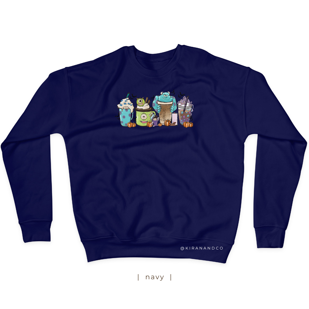 Monsters Inc Fall Cups Sweatshirt