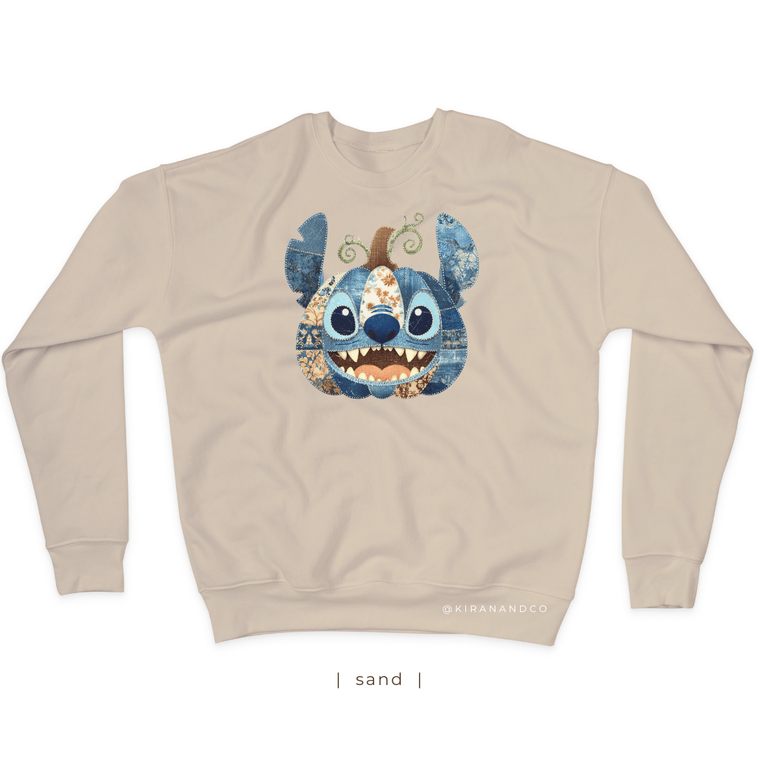 Stitch Patch Sweatshirt