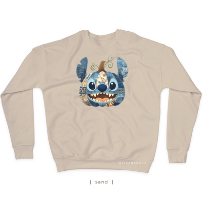 Stitch Patch Sweatshirt