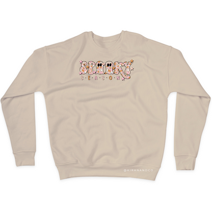 Spooky Season Flora Sweatshirt