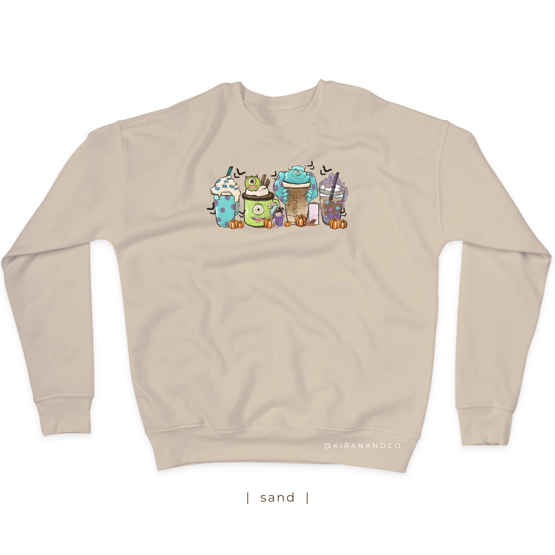 Monsters Inc Fall Cups Sweatshirt