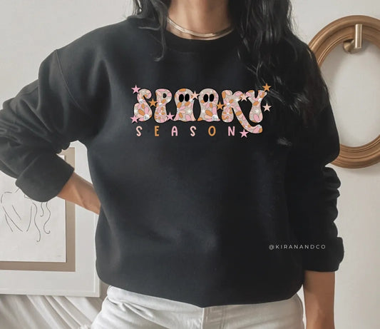 Spooky Season Flora Sweatshirt