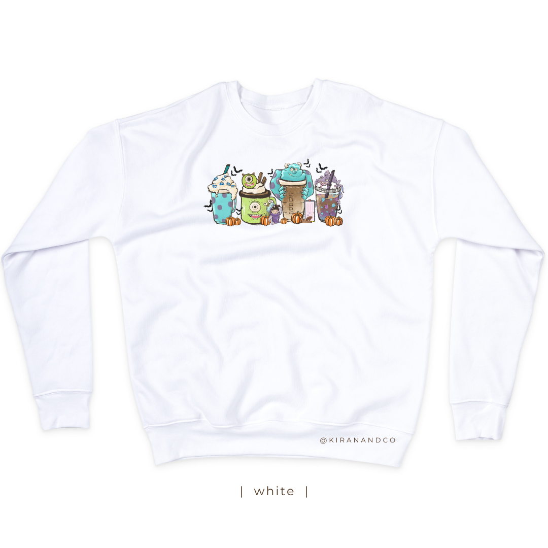 Monsters Inc Fall Cups Sweatshirt