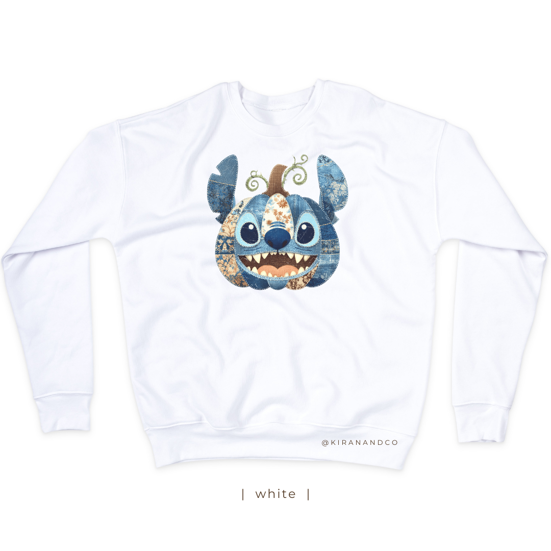Stitch Patch Sweatshirt