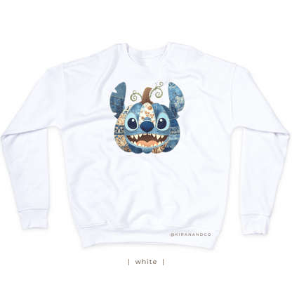Stitch Patch Sweatshirt