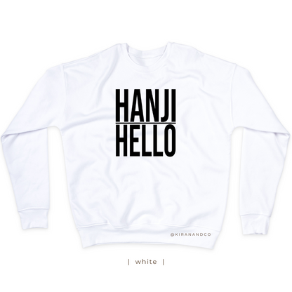 Hanji Hello Sweatshirt