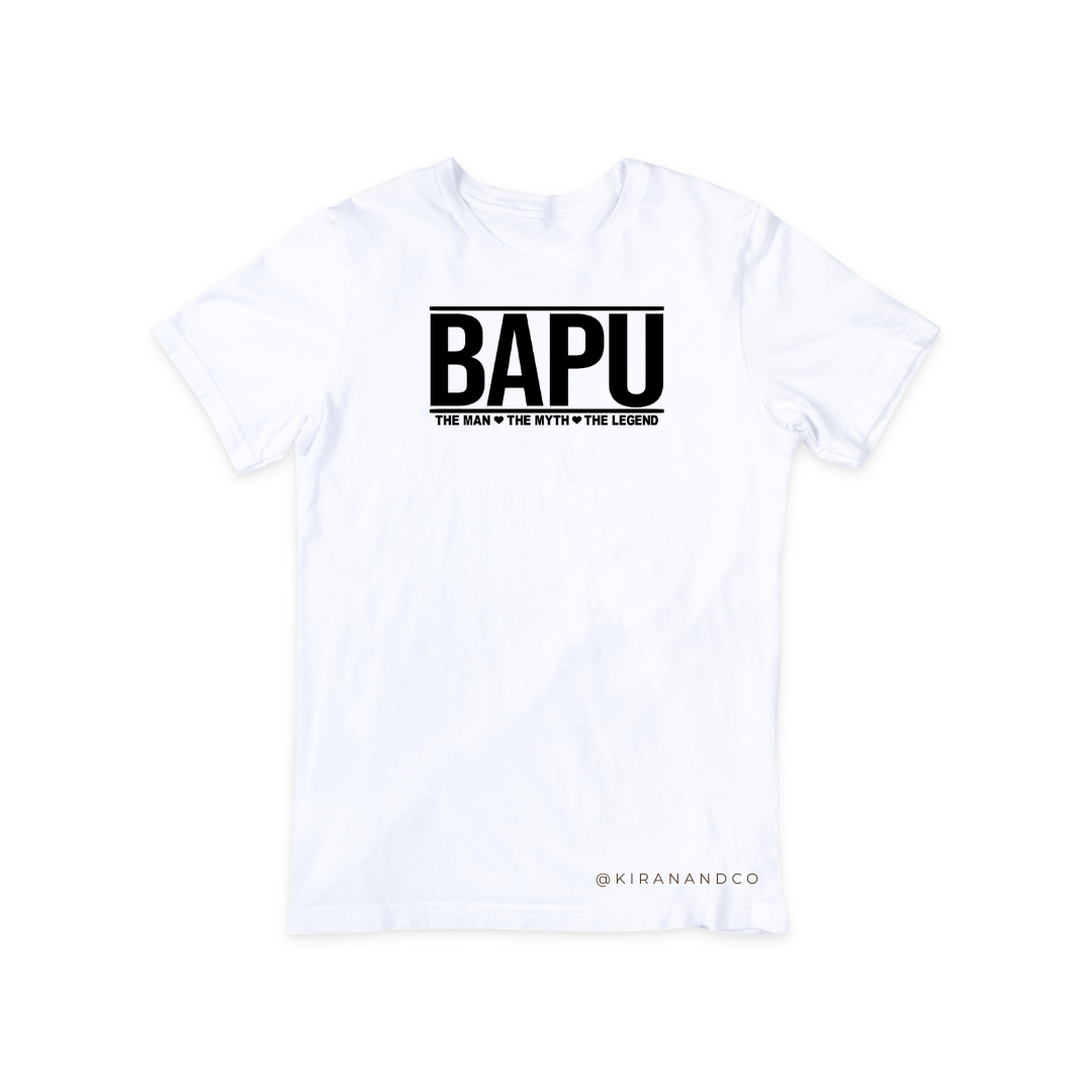 Bapu - The Man The Myth The Legend T-Shirt